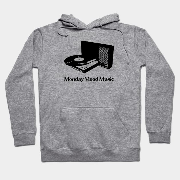 Monday Mood Music Hoodie by The Audio Atelier